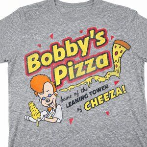 Disney Bobby's Pizza Men's T-Shirt, Size M, EUC